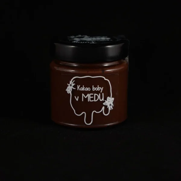 Kakaové boby v medu Funny Včely 250 g