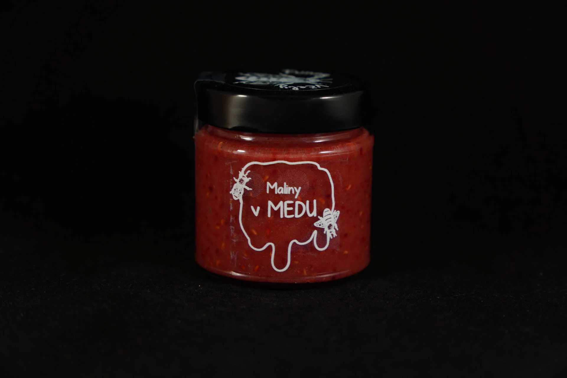 Maliny v medu Funny Včely 250 g